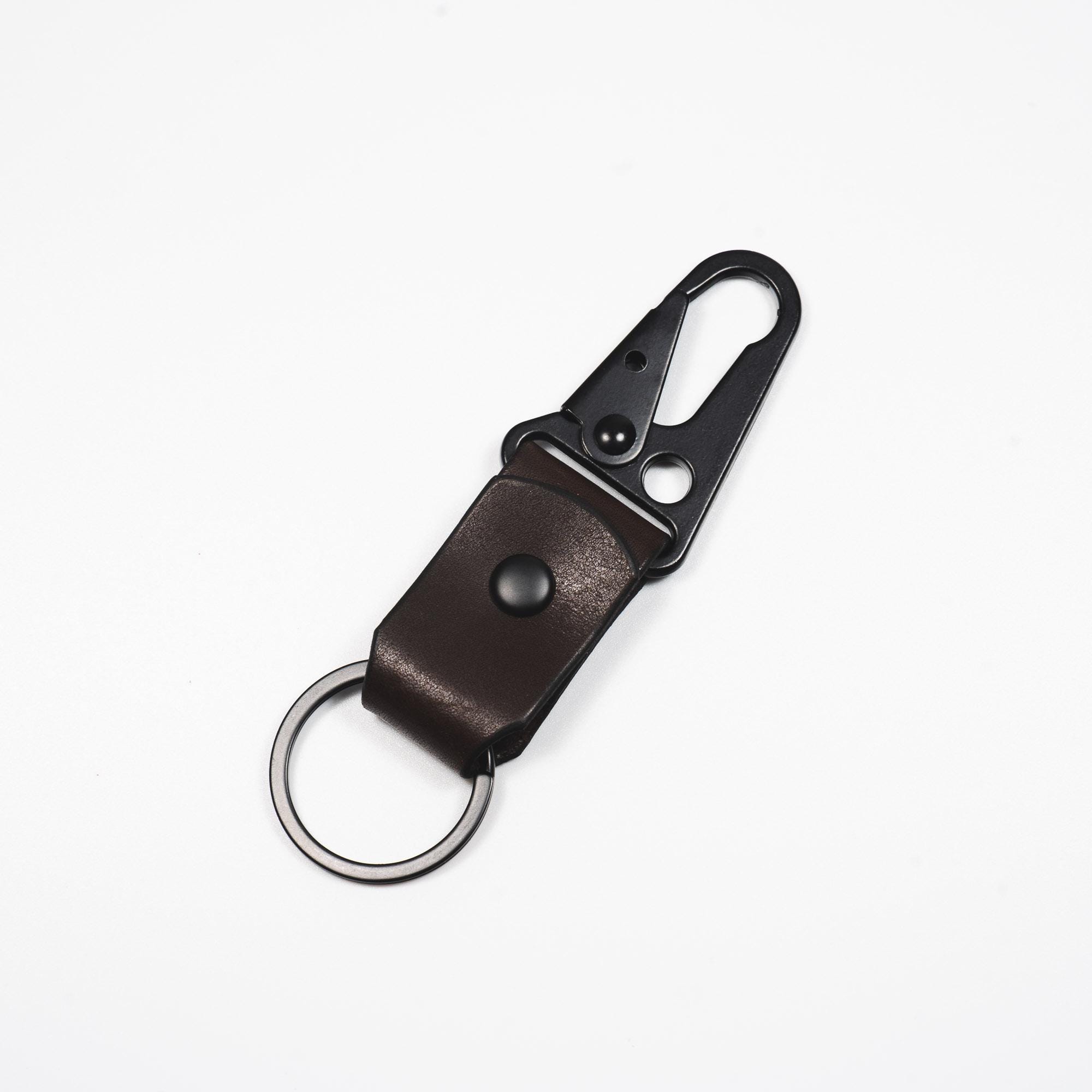 Rocky Keyring | Handmade Leather Keychain - Etsy