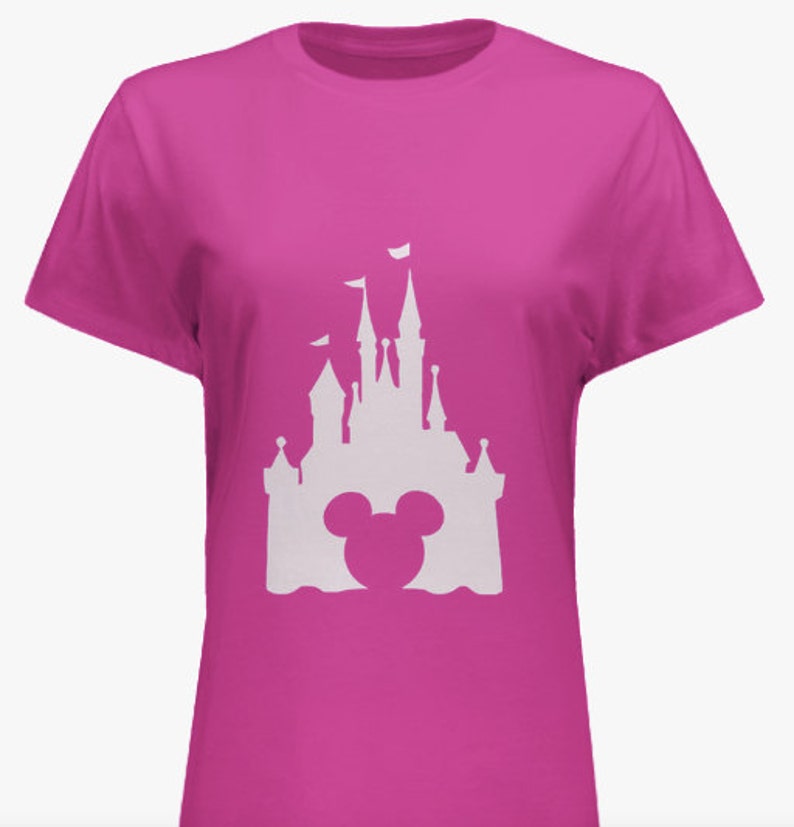 disney castle t shirt