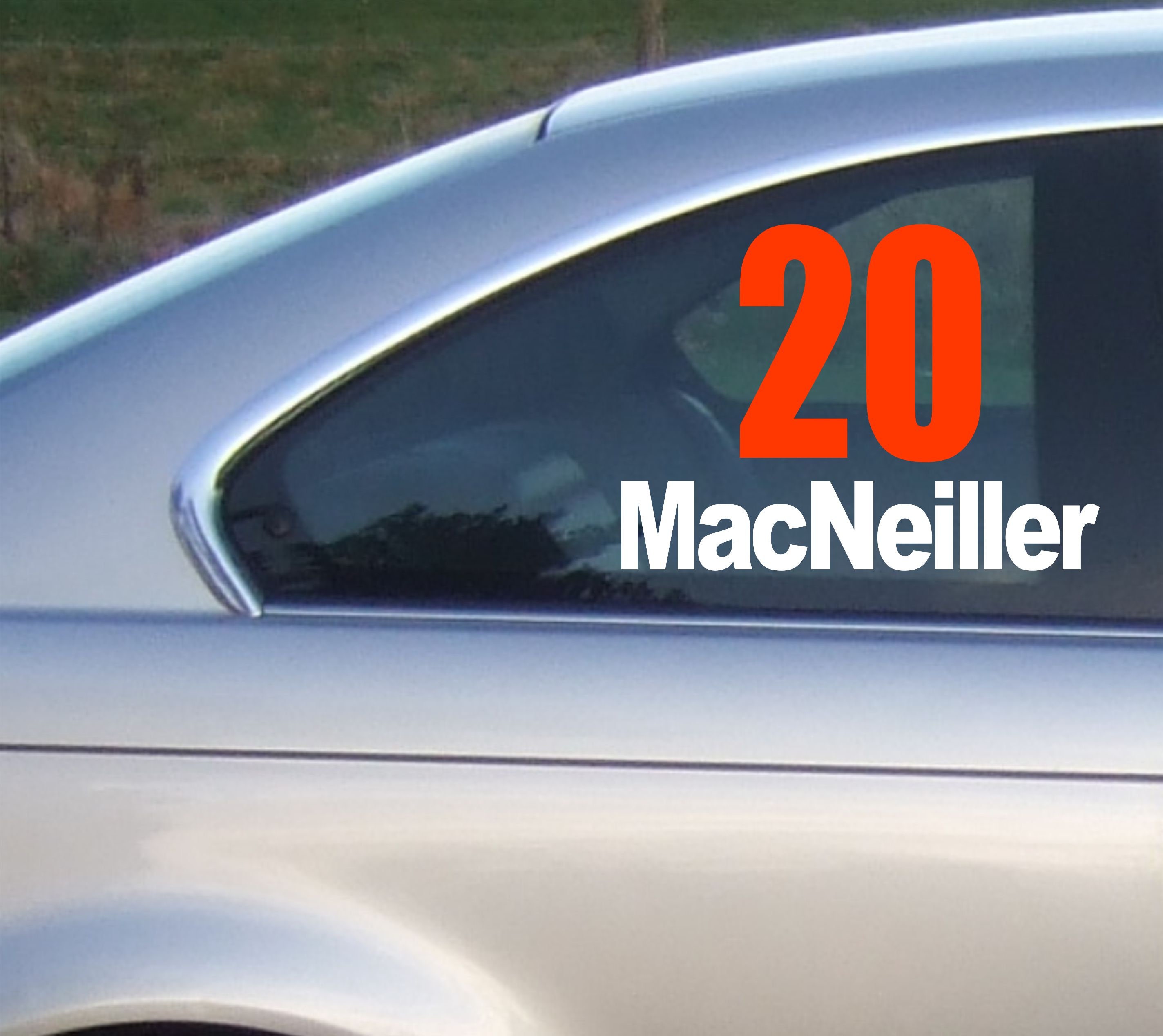 Adesivi Fluorescenti Personalizzati Con Numeri Di Gara: Moto - Foto 13