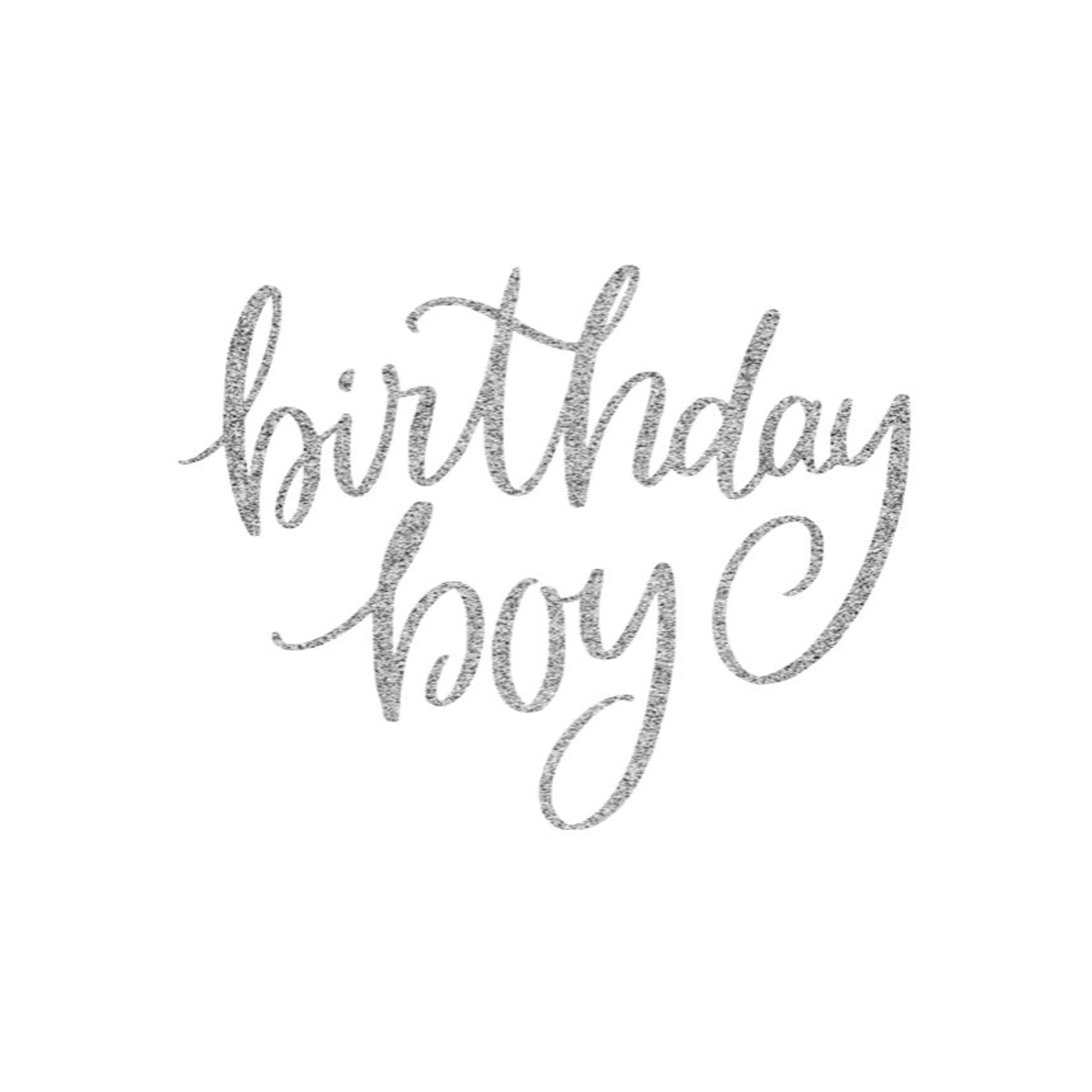 Ironon Birthday Boy Decal // Birthday Party Etsy
