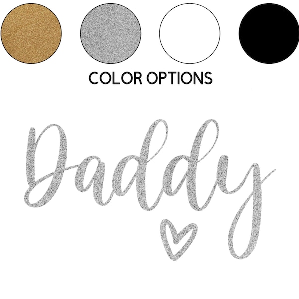 Daddy Iron On - Etsy