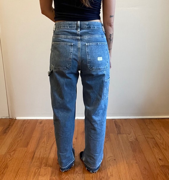 berkley jensen fleece lined carpenter denim jeans