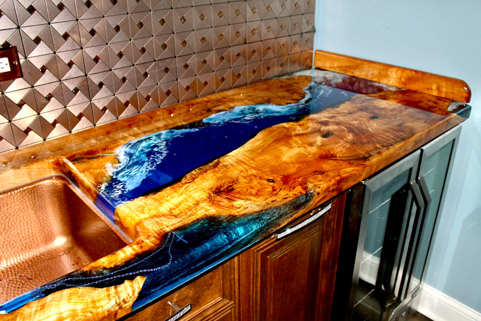 Epoxy Bar Top resin Countertop Countertop Etsy