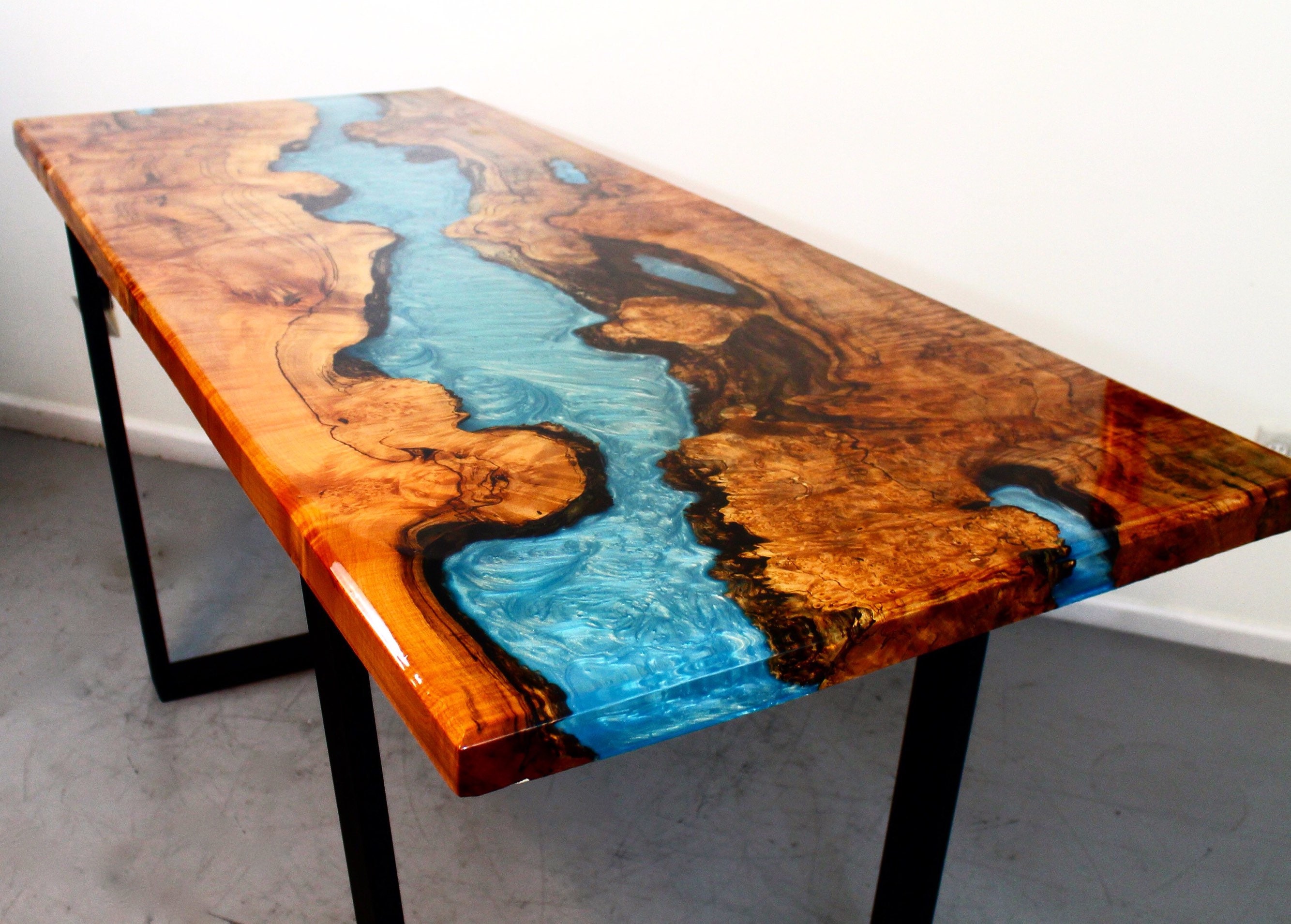 River table dining tables Etsy