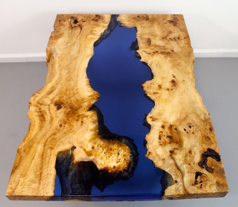 Resin coffee table 