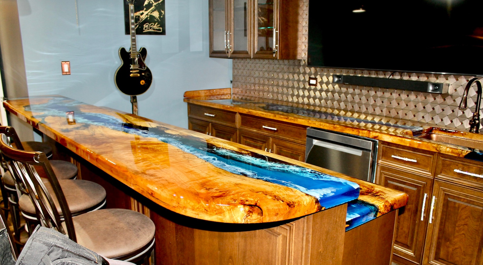 Epoxy Bar Top resin Countertop Countertop Etsy