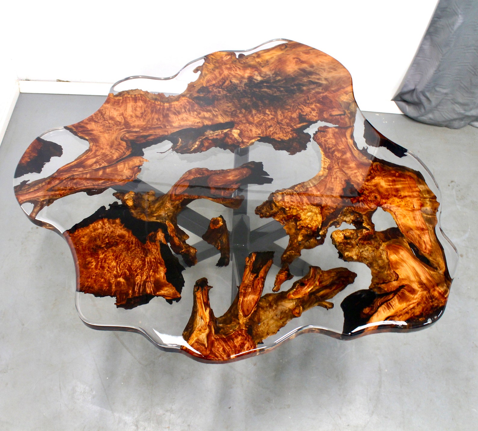 Resin River Table River Table Resin Table Redwood River Etsy