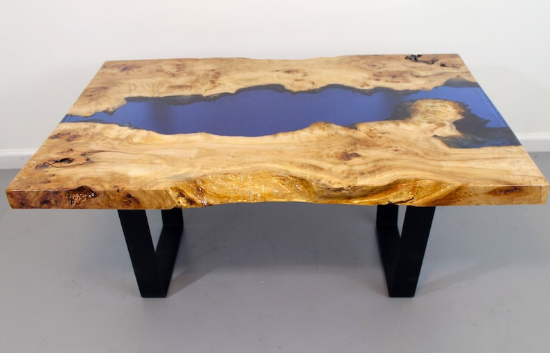 Resin coffee table Etsy