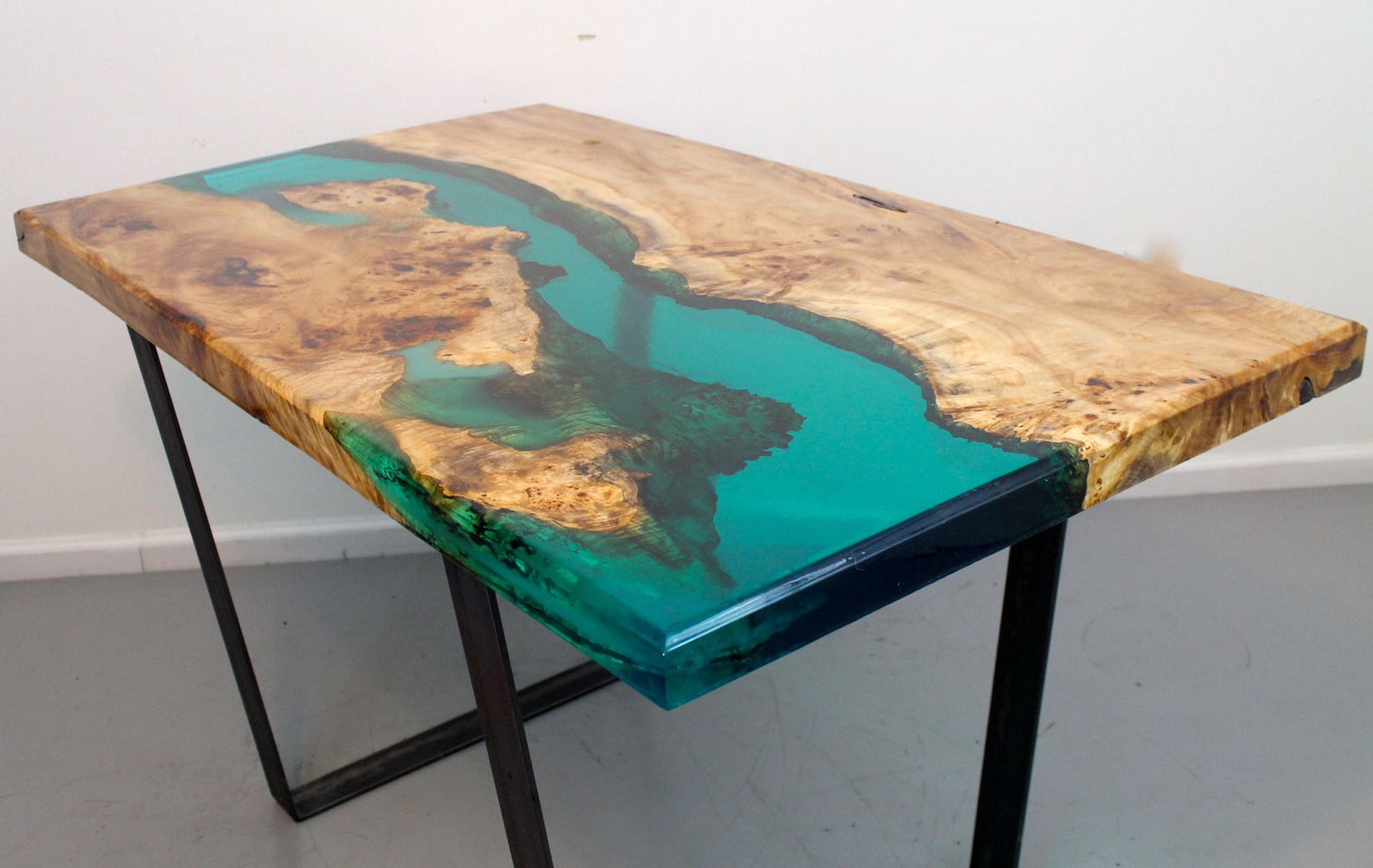 Resin River Dining Table - Etsy