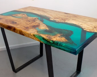 Epoxy table | Etsy