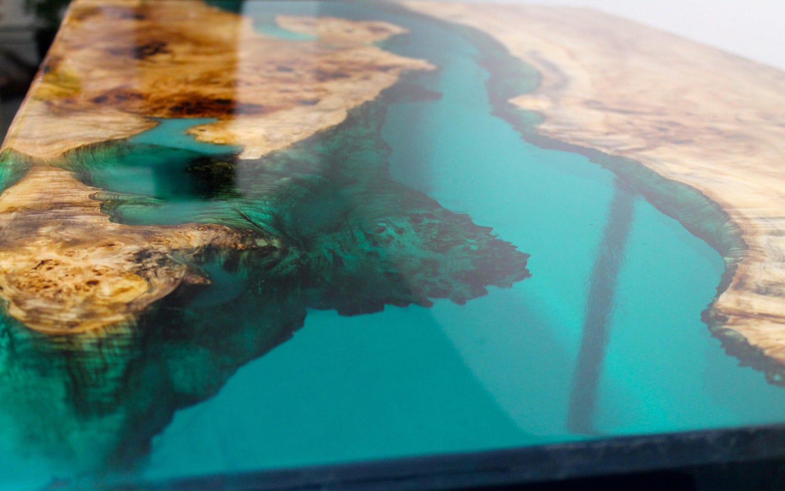 Resin River Dining Table Etsy