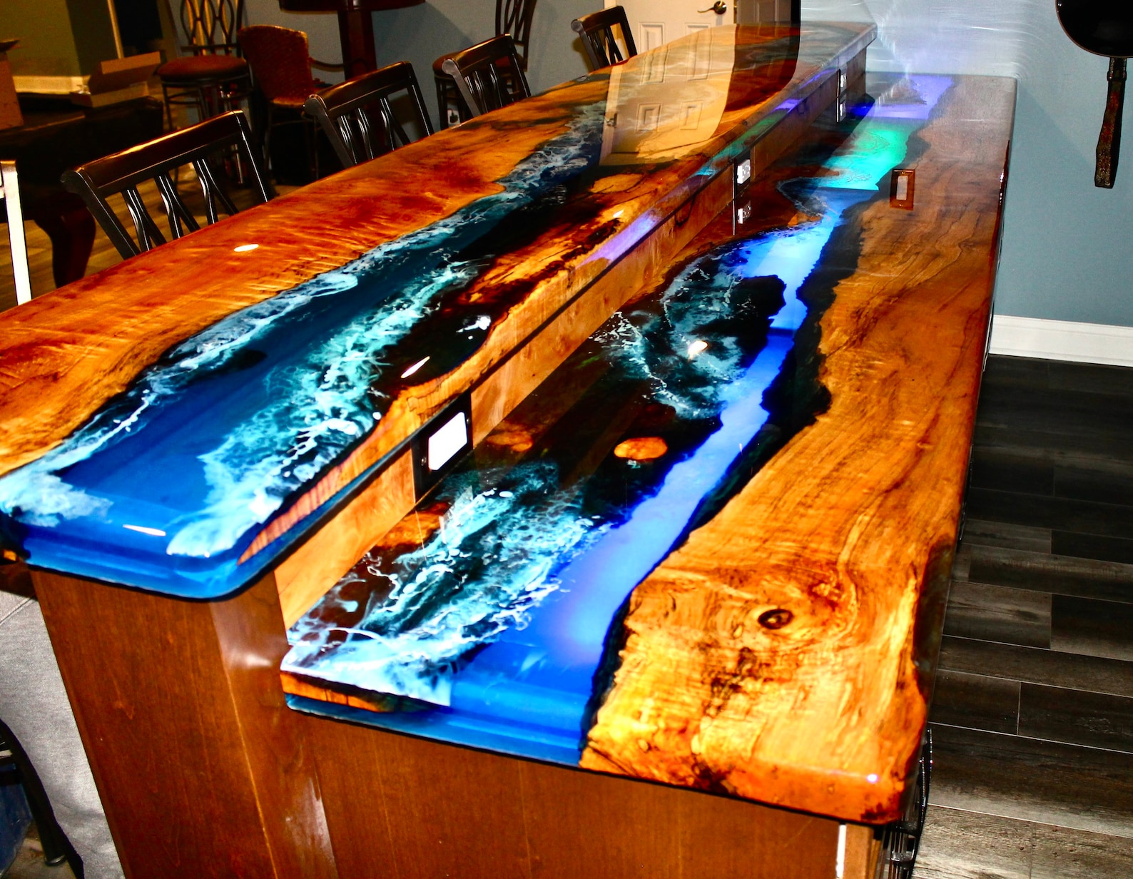 Epoxy Bar Top resin Countertop Countertop Etsy