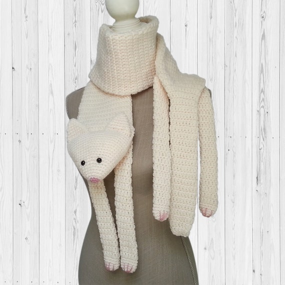 Patron Echarpe Chat Au Crochet Patron Pdf Tutoriel Etsy Patron Echarpe Chat Au Crochet Patron Pdf Tutoriel Etsy