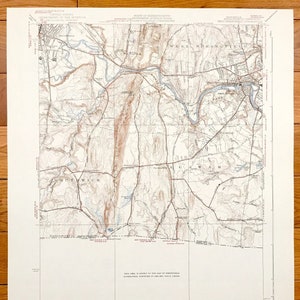 Antik West Springfield, Massachusetts 1938 US 1938- 1938 State Park, State Park, CT MA, Westfield, Agawam, Southwick