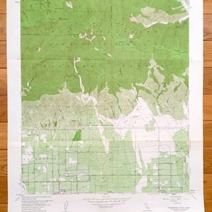 Antike Cucamonga Peak, Kalifornien 1953 US Geologische Untersuchung Topographische Karte –San Bernardino County, Cucamonga,Alta Loma, Grapeland,Etiwanda