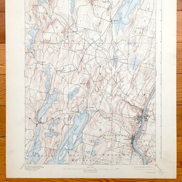 Winthrop Maine - Etsy