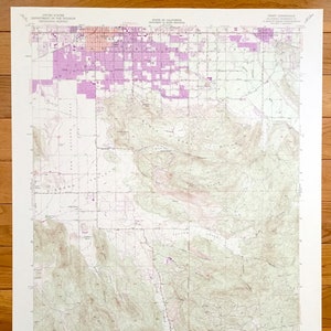Antique Hemet, California 1953 Mapa topográfico del Servicio Geológico de los Estados Unidos – Condado de Riverside, Valle Vista, San Jacinto Viejo, Goodheart Ranch, CA