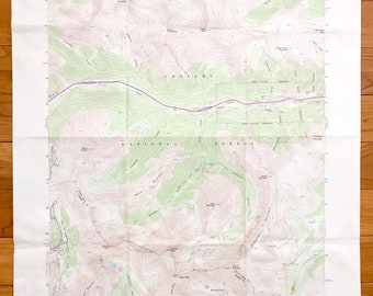 Creek County Survey Map Clear Creek County | Etsy Australia