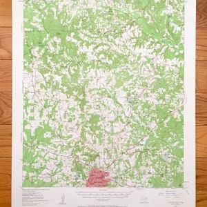 Antik Palästina, Texas 1949 US 1949 - Anderson County, Montalba, Bois D'Arc, Brushy Creek, Elmtown, Pert, TX