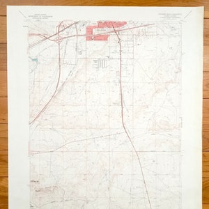 Antique Cheyenne (Wyoming) & CO 1961 U.S. Geological Survey carte topographique – comté de Laramie, Orchard Valley, Athol, Gleason, Terry anticlinal