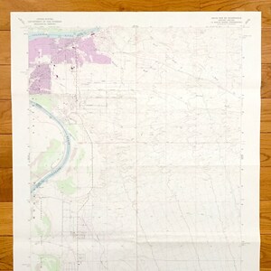 Antieke Davis Dam, Arizona 1970 US Geological Survey Topografische Kaart - Mohave County, Fort Mojave, Big Bend, Mohave Valley, Clark Riviera AZ
