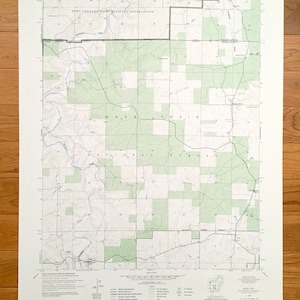 Antique Roby, Missouri 1954 US Geological Survey Topographic Map – Laclede, Pulaski, Condado de Texas, Platón, Evening Shade, Palace, MO