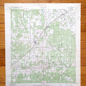 Antike Natalia, Texas 1929 US Geological Survey Landkarte – Medina, Frio, Bexar, Atascosa County, Lytle, Devine, Bigfoot, Moore, TX