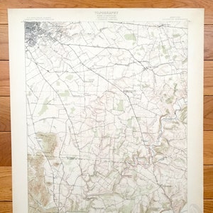 Antik Louisville, Kentucky 1907 US 1907 - Jefferson, Bullitt County, South Park Hills, Jeffersontown, Salt KY
