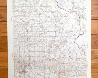 MAPS 英語版 Antique Mansfield, Louisiana 1947 US Geological Survey