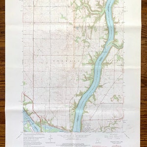 Antiker Prescott, Sahara 1967 US-Amerikanisches Erhebungstopographic Map – Washington, Dakota County, Dänemark, MN, Pierce County, Clifton, WI