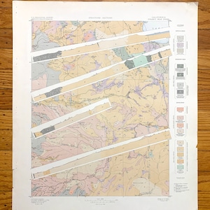 Antique Lake Tahoe, Califórnia 1896 Mapa topográfico do US Geological Survey - Pyramid Peak, Eldorado, Amador, Alpine, Nevada, Emerald Bay, CA