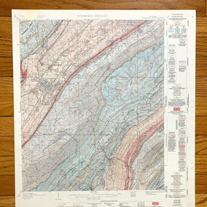 Antique Bessemer, Alabama 1927 US Geological Survey Carte topographique – Birmingham, Cleveland, Brighton, Helena, Jefferson, Shelby County, AL