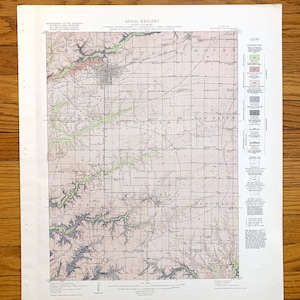 Antique Macomb, Illinois 1914 Carte topographique US Geological Survey – McDonough, Schuyler County, Bethel, Industry, Emmet, Mound, Bardolph IL