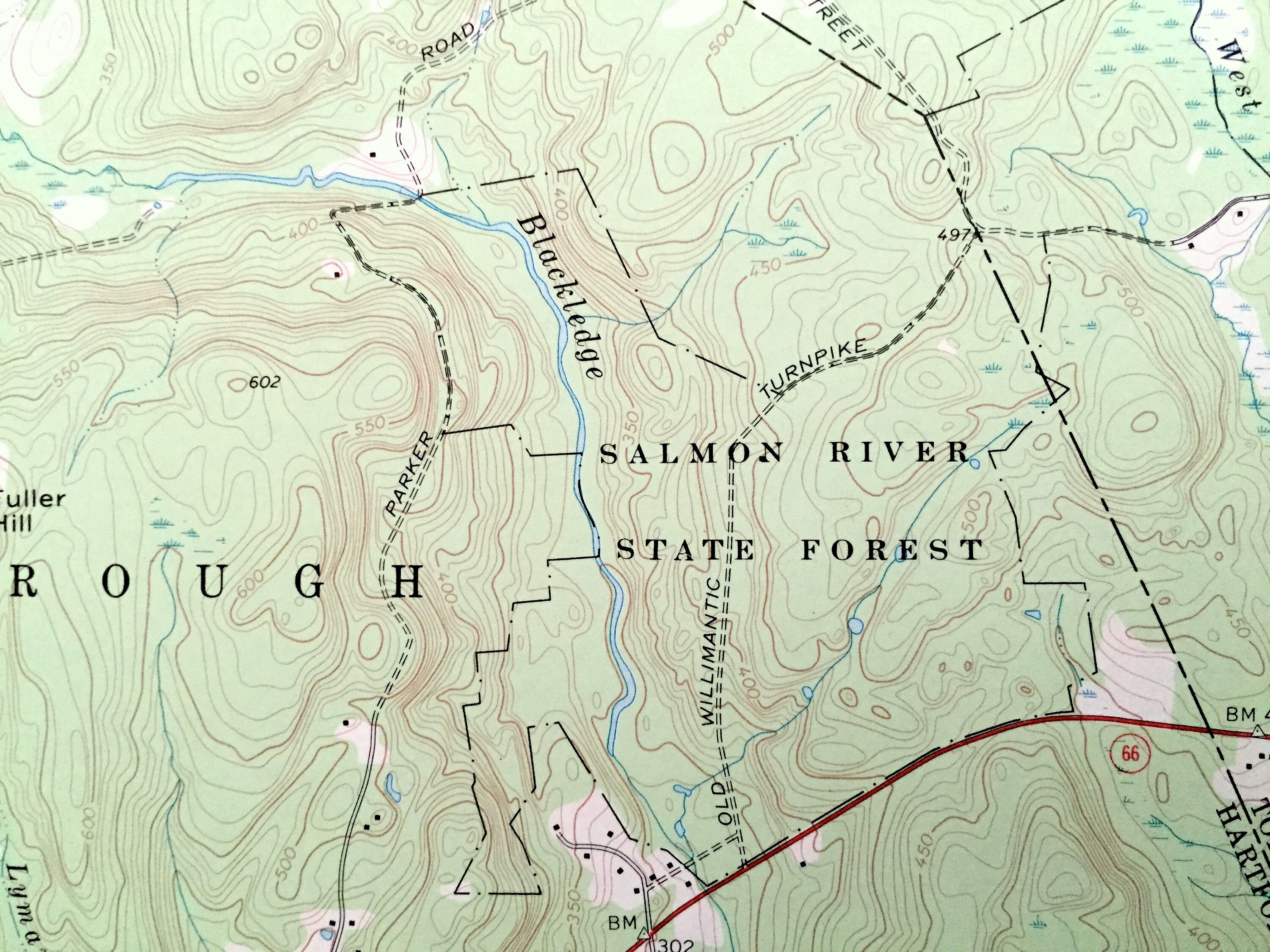 Antique Marlborough Connecticut 1967 US Geological Survey Etsy