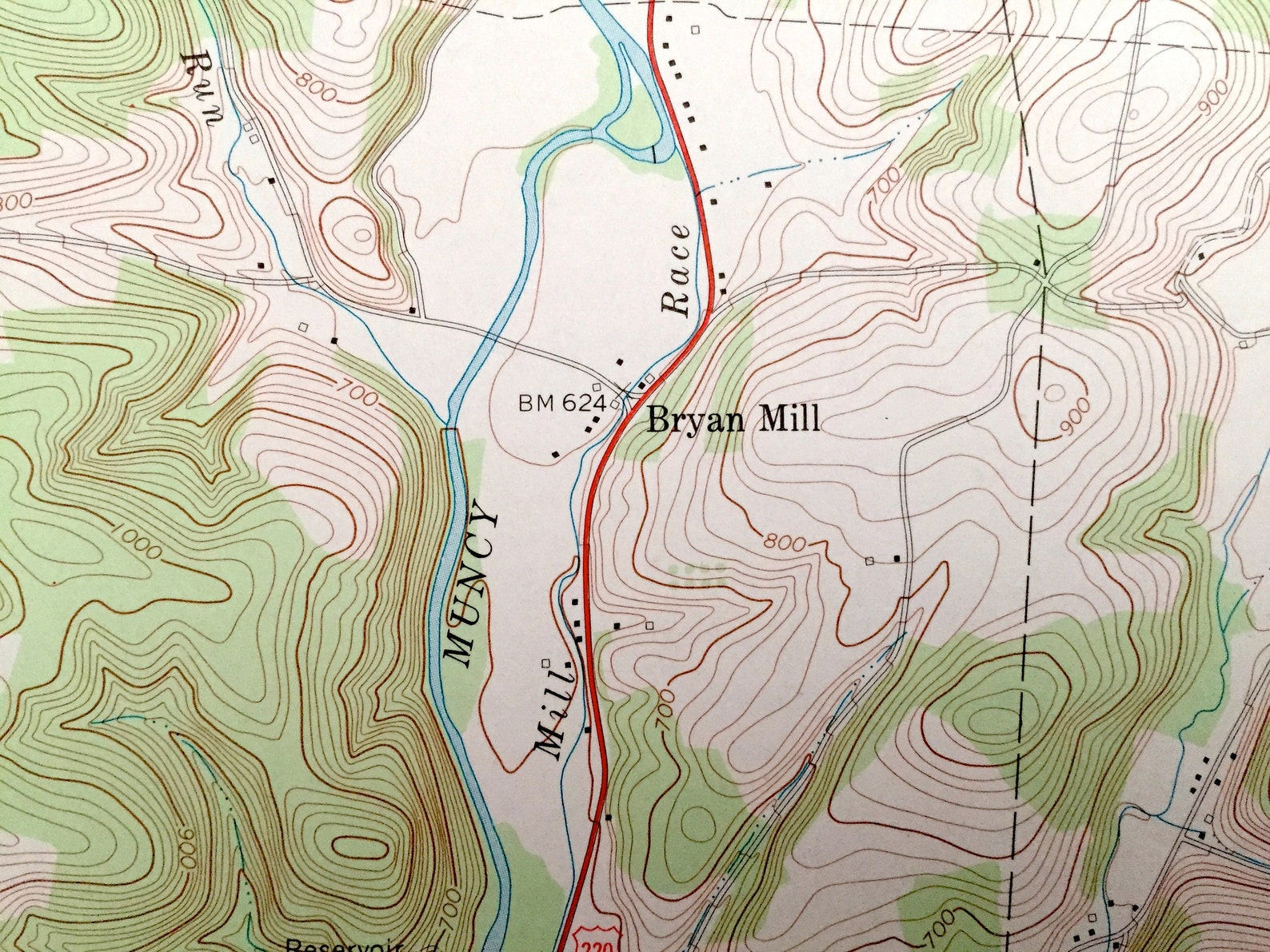 Antique Picture Rocks Pennsylvania 1970 US Geological Survey Etsy