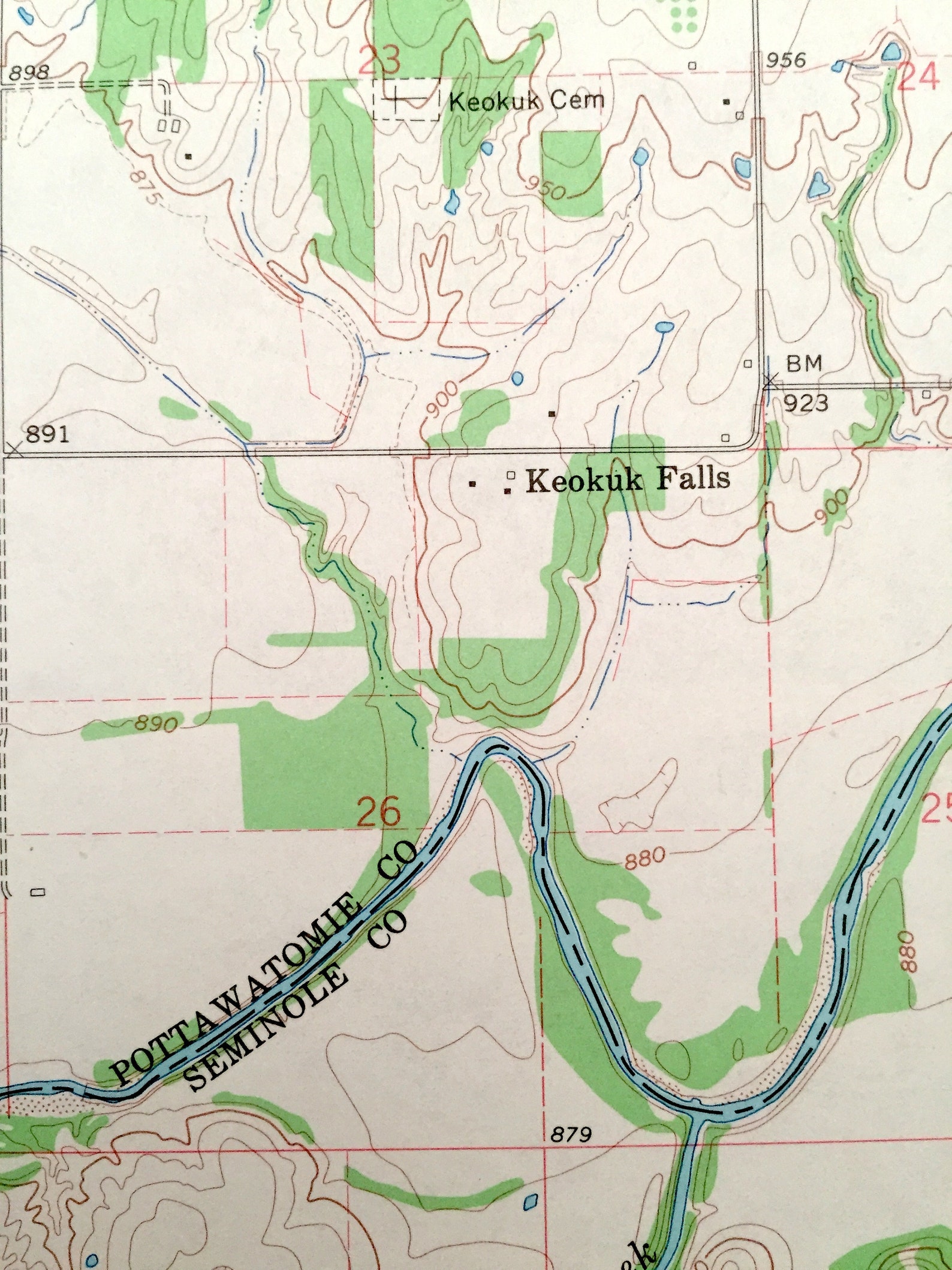 Antique Prague Oklahoma 1967 US Geological Survey Topographic Etsy