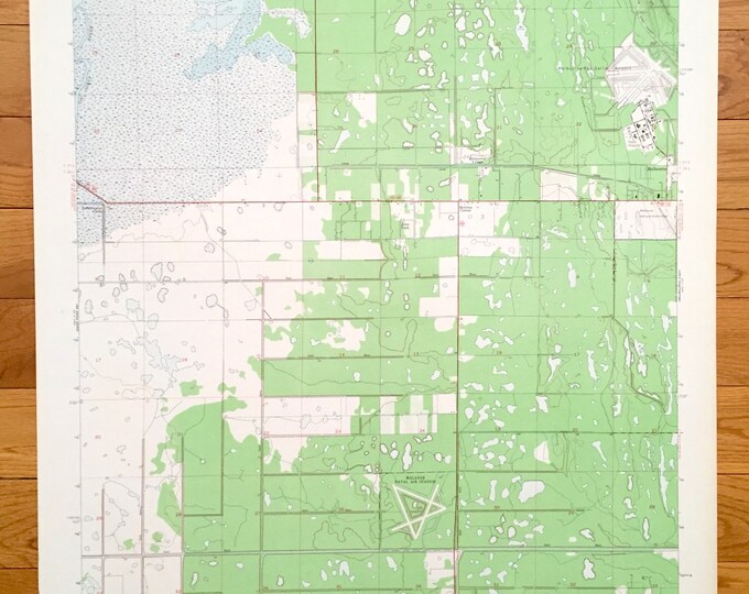 Antique Melbourne West Florida 1949 US Geological Survey Etsy