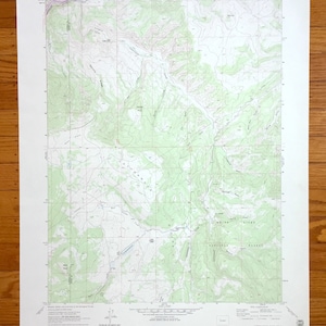 Antique Cottonwood Pass, Colorado 1961 US Geological Survey Topographic Map – White River National Forest, Eagle County, Garfield County, CO