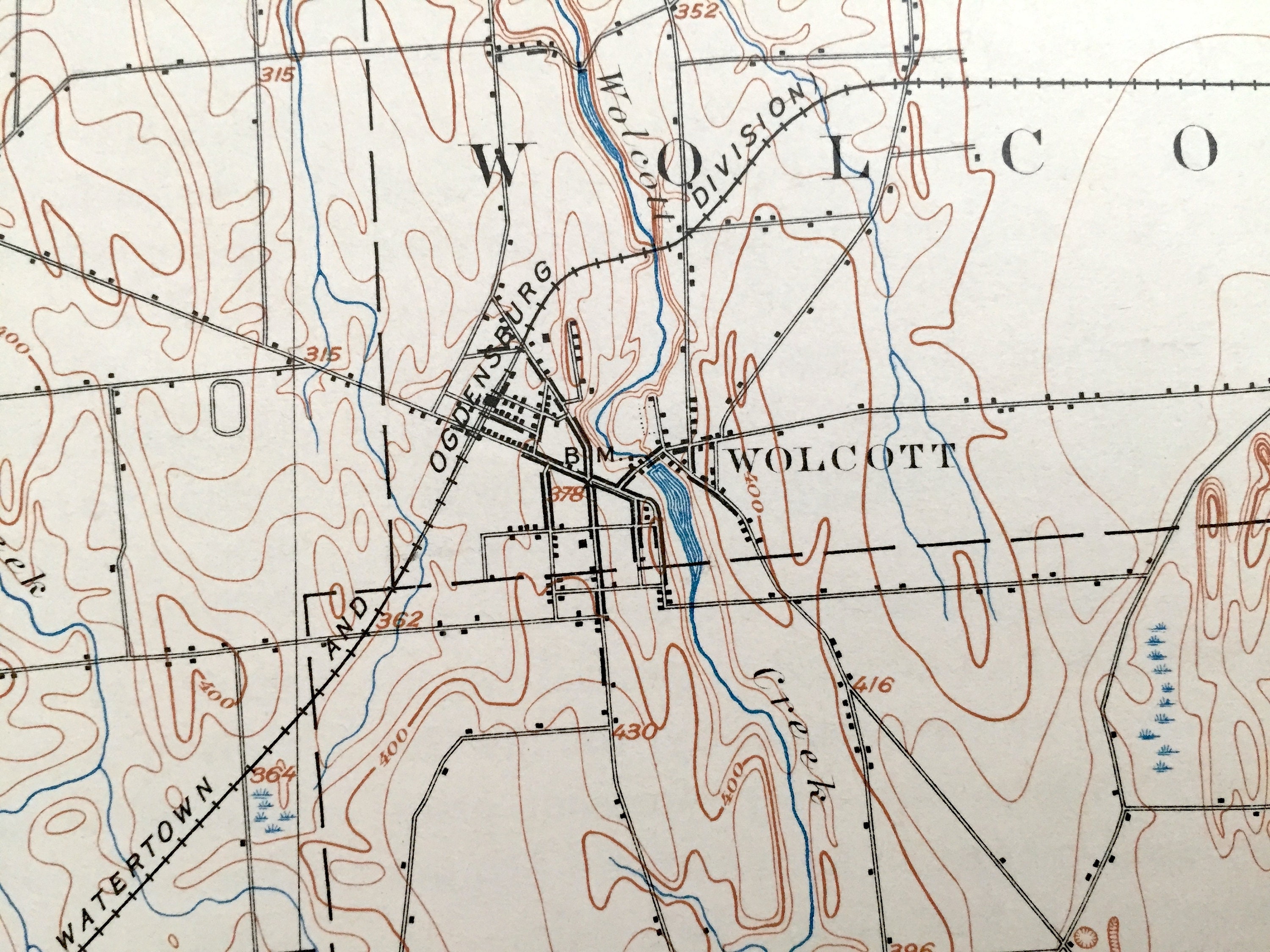 Antique Clyde New York 1902 US Geological Survey Topographic Etsy Israel