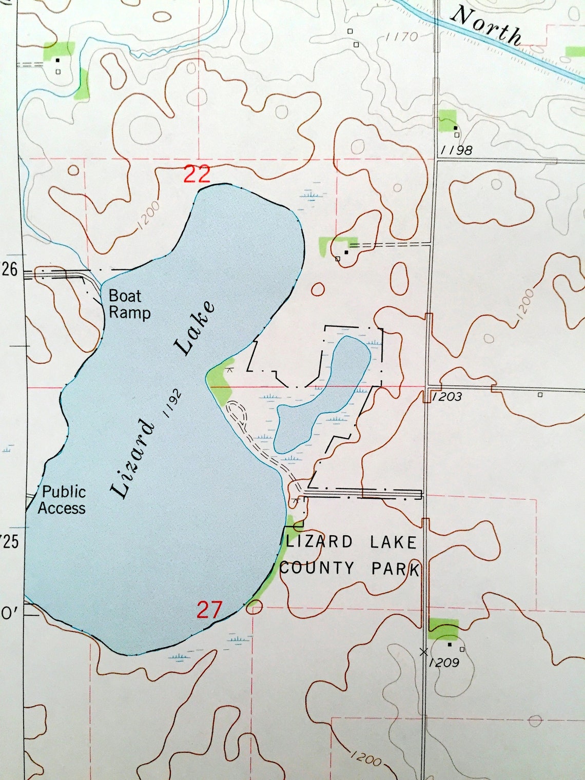 Antique Gilmore City Iowa 1979 US Geological Survey Etsy