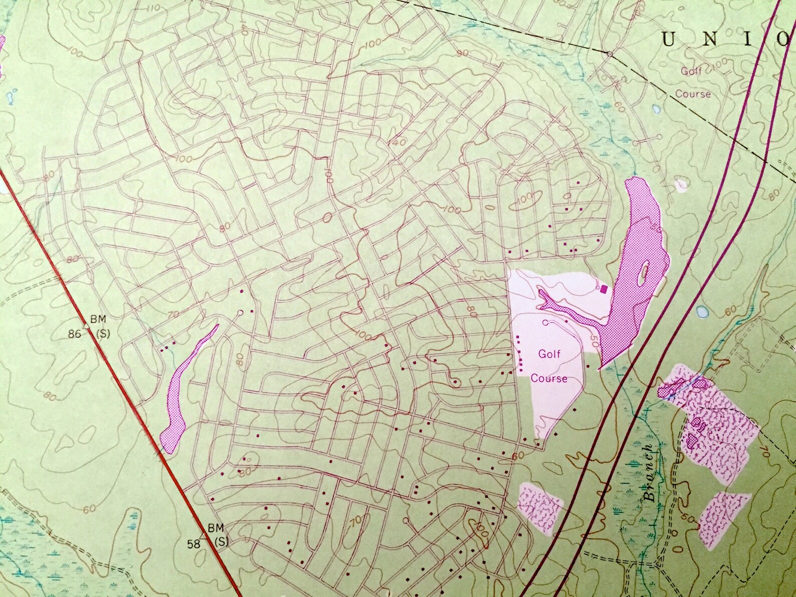 Antique West Creek New Jersey 1951 US Geological Survey Etsy