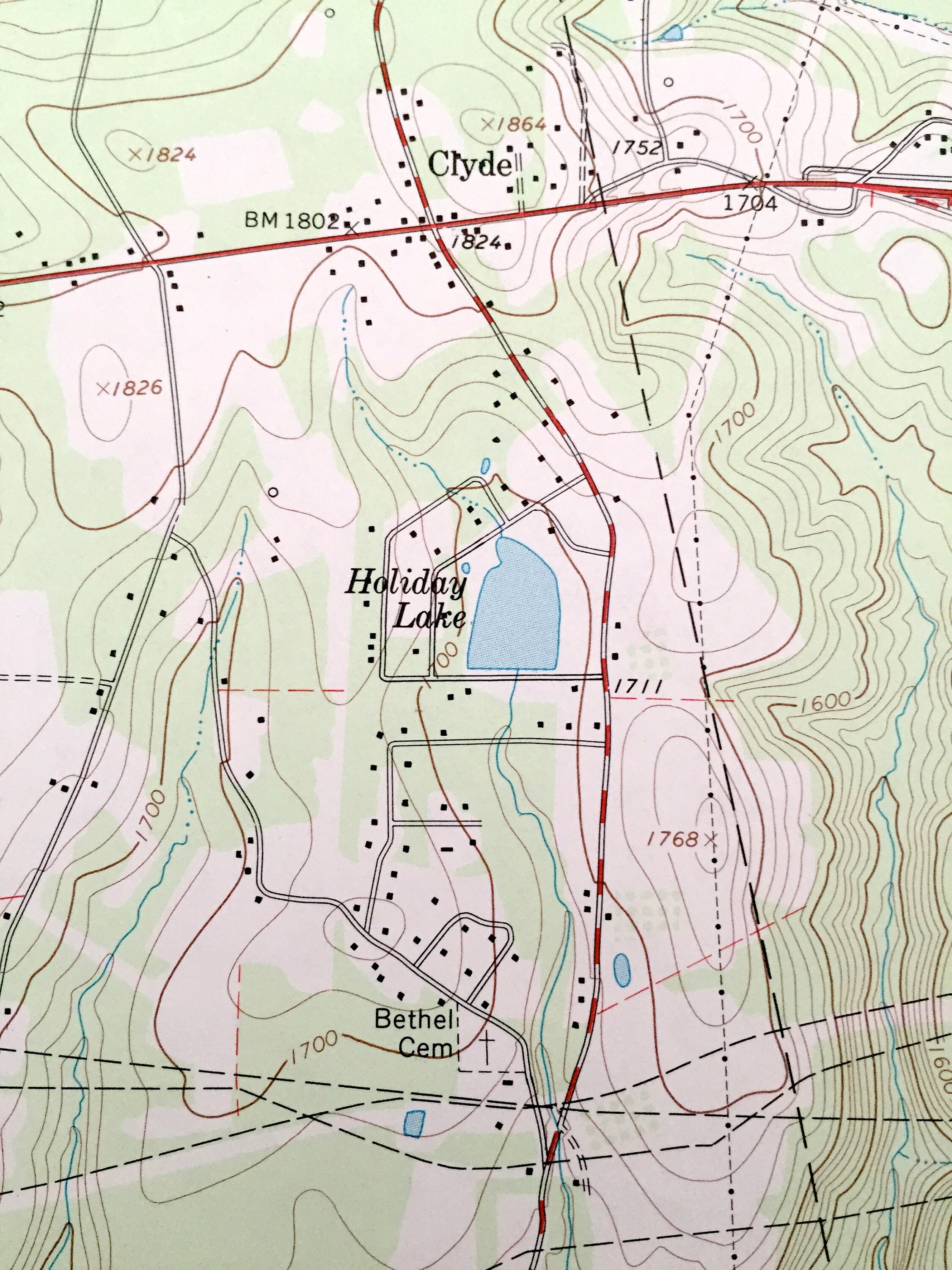 Antique New Florence Pennsylvania 1964 US Geological Survey Etsy