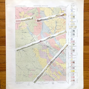 Antique Snoqualmie, Washington 1906 Mapa topográfico del Servicio Geológico de EE. UU. - Condado de King, Cascade Range, río Yakima, lago Keechelus, WA
