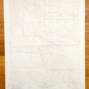 Antiker Bridge Canyon, Nevada 1970 US-Amerikanisches Enerkologisches Untersuchungsgebiet Topographic Map – Clark County, Lake Mead National Recreation Area, Hiko Springs