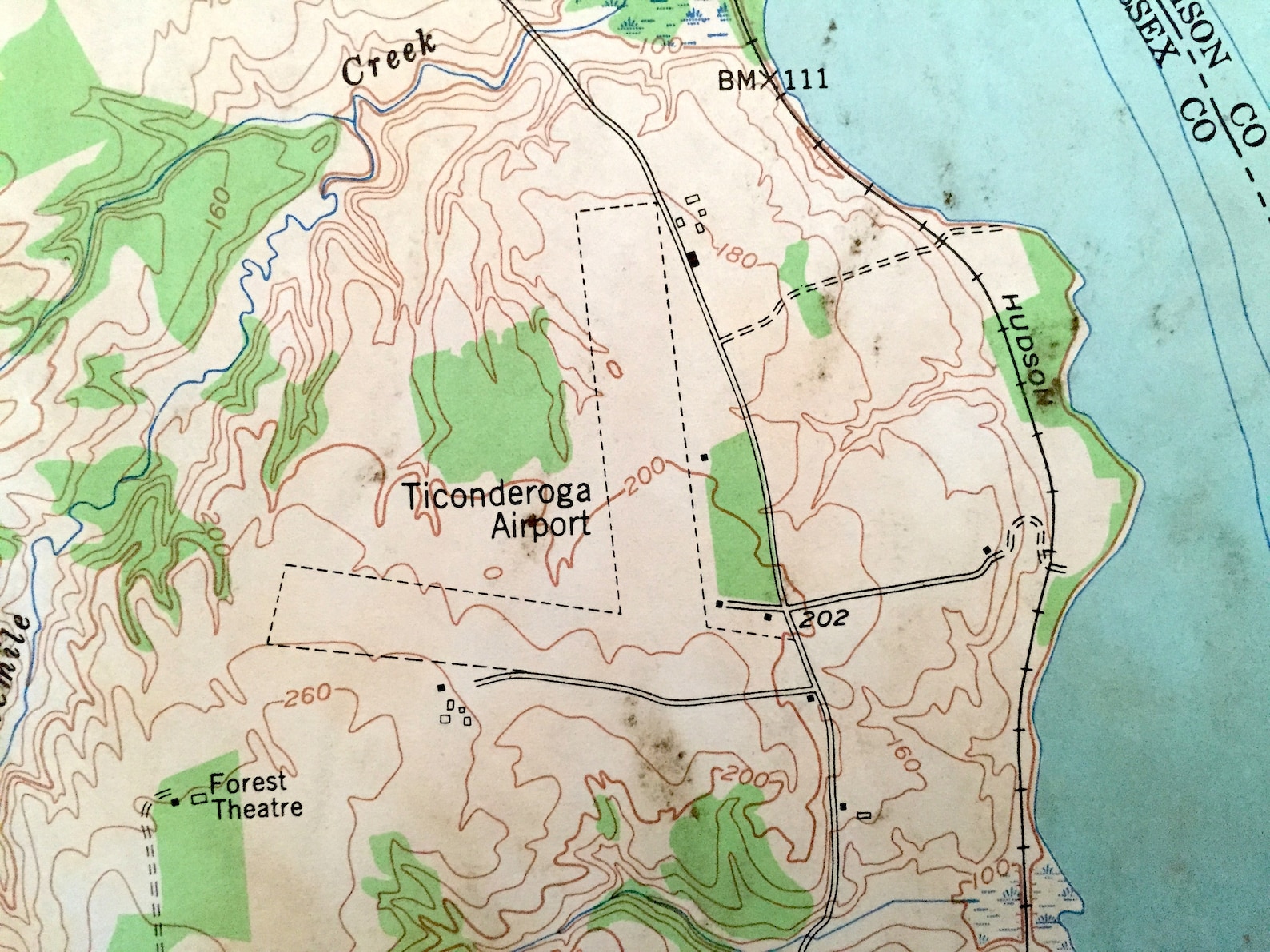 Antique Crown Point New York 1950 US Geological Survey Etsy
