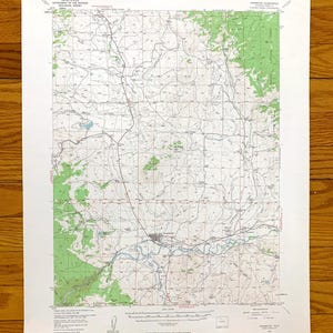 Mapa topográfico del Servicio Geológico de Estados Unidos de 1956, Kremmling antiguo, Colorado: Troublesome, Gore, rancho Bumgarner, bosque nacional Arapaho, Colorado