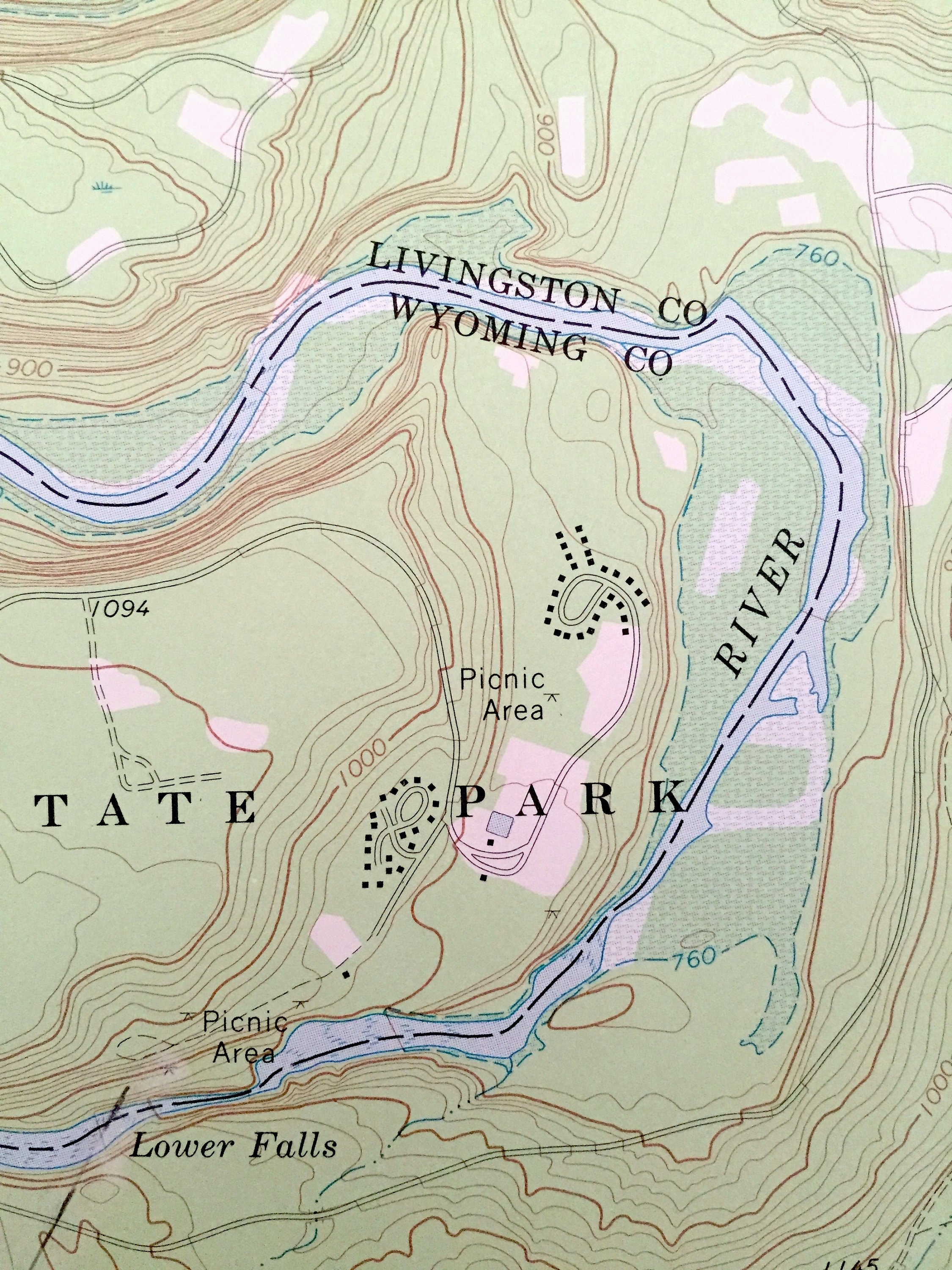 Antique Portageville New York 1972 US Geological Survey Etsy