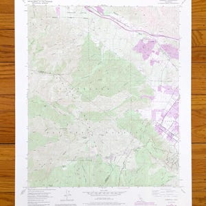 Antike Alberhill, Kalifornien 1954 US Geologische Untersuchung Topographische Karte - Lake Elsinore, Riverside, Orange County, Santa Ana Mountains, CA