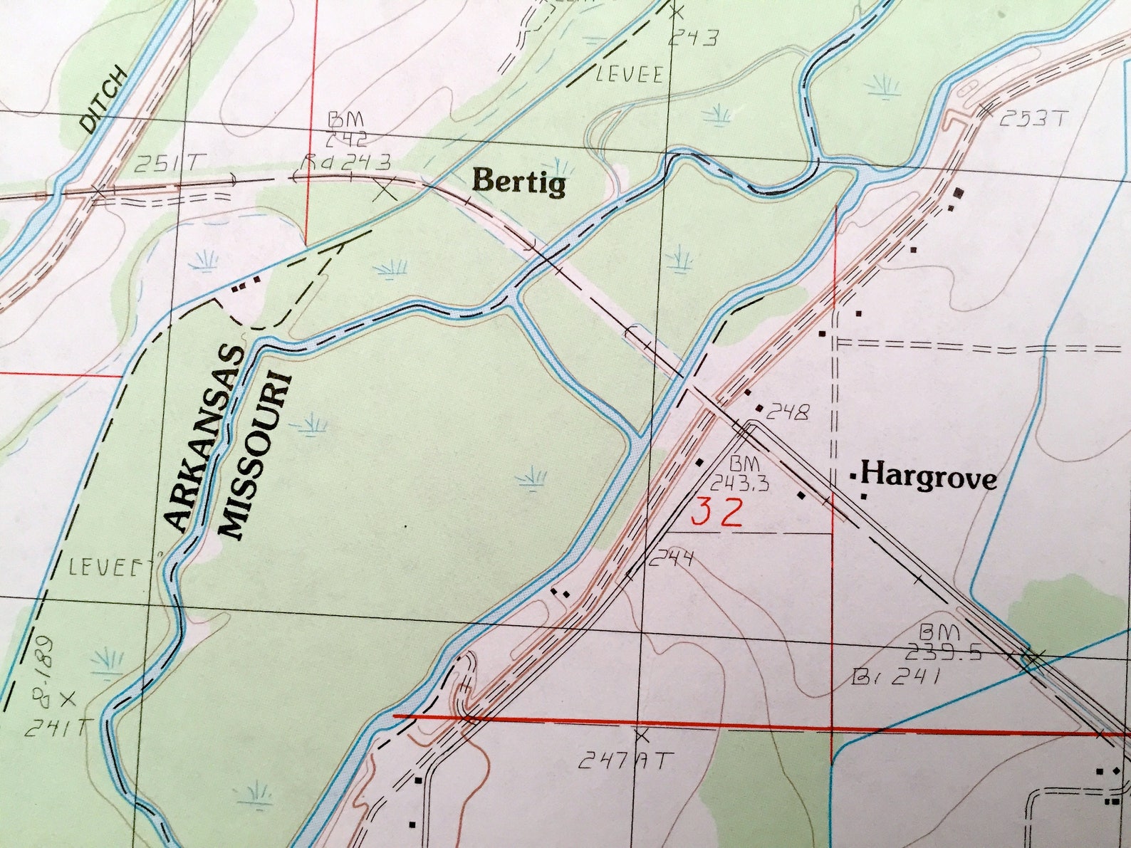 Antique Cardwell Missouri & Brighton Arkansas 1983 US Etsy