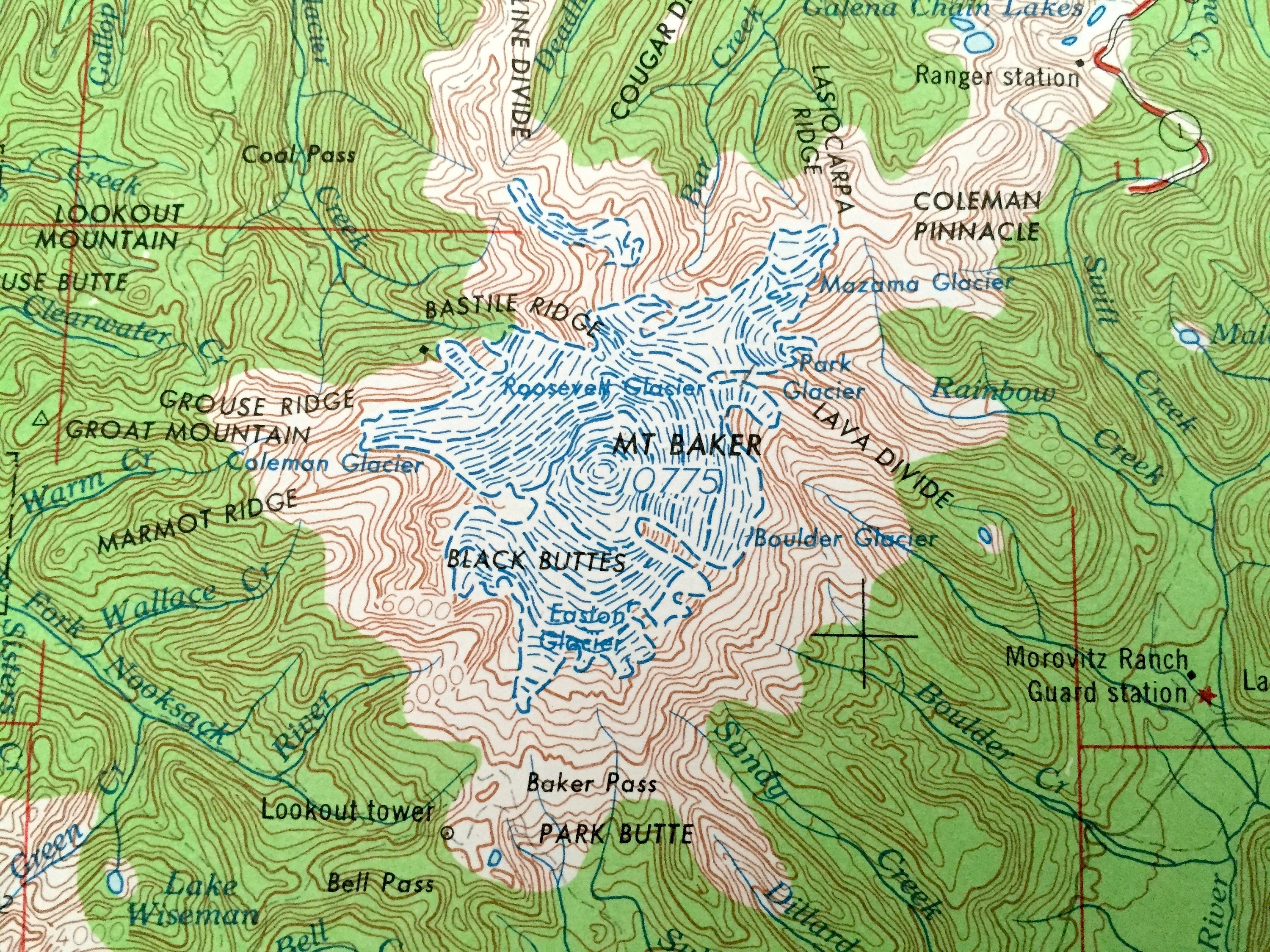 Antique Concrete Washington 1962 US Geological Survey Etsy